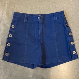 Anthropologie Size 2 Cartonnier navy Hi-Waisted Shorts